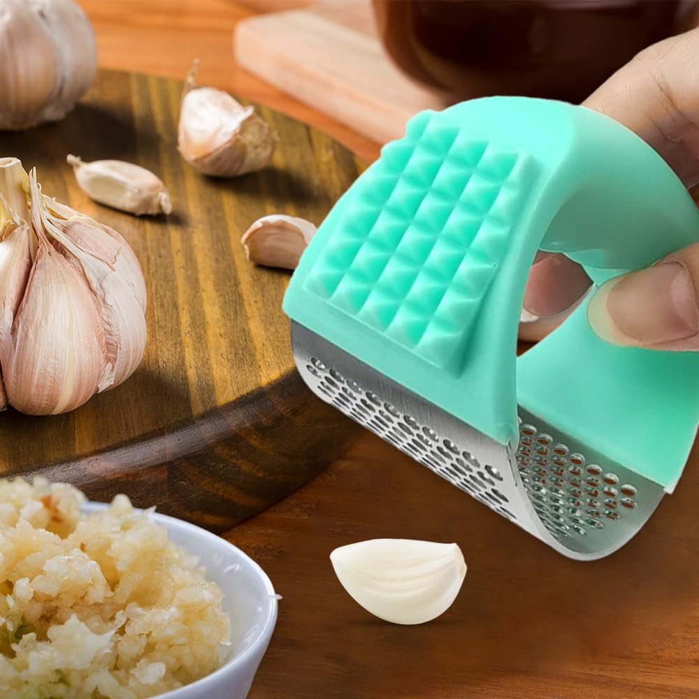 Stainless Steel Garlic Presser